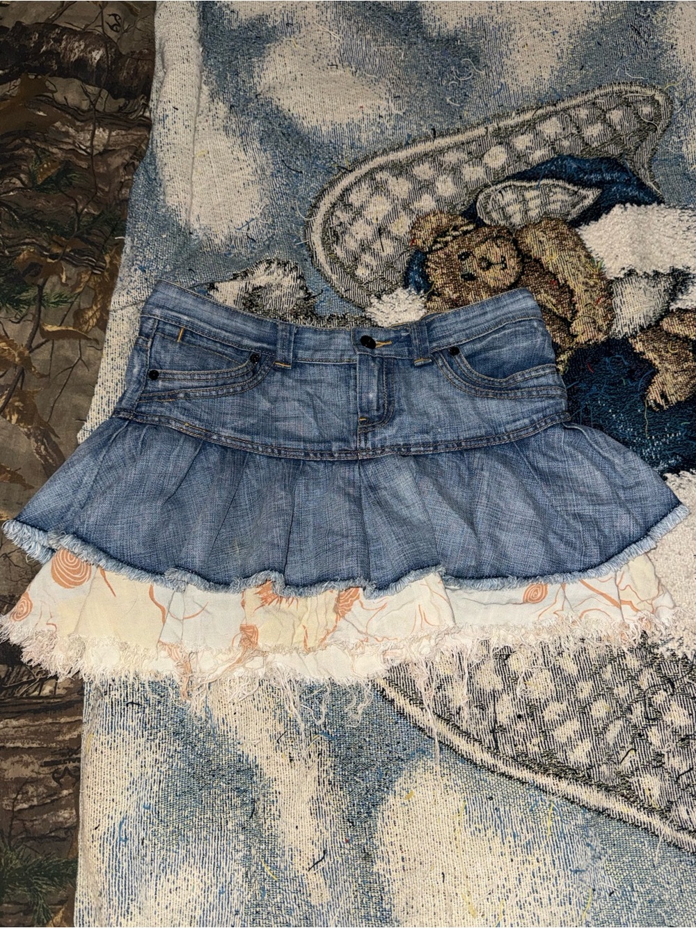 INSANE Vintage Davis Bitton Buffalo Miniskirt